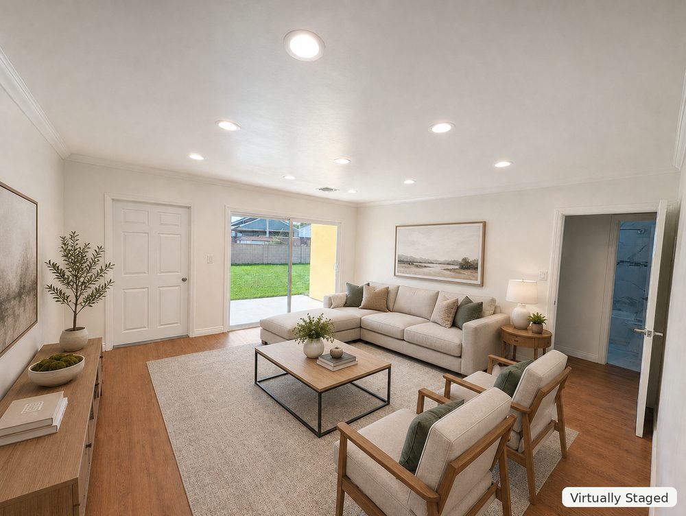 Living Room staged